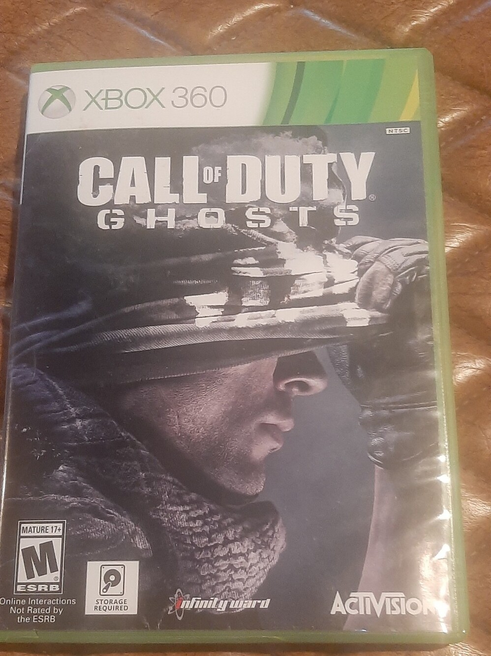 Black Call of Duty: Ghosts Xbox 360 Game